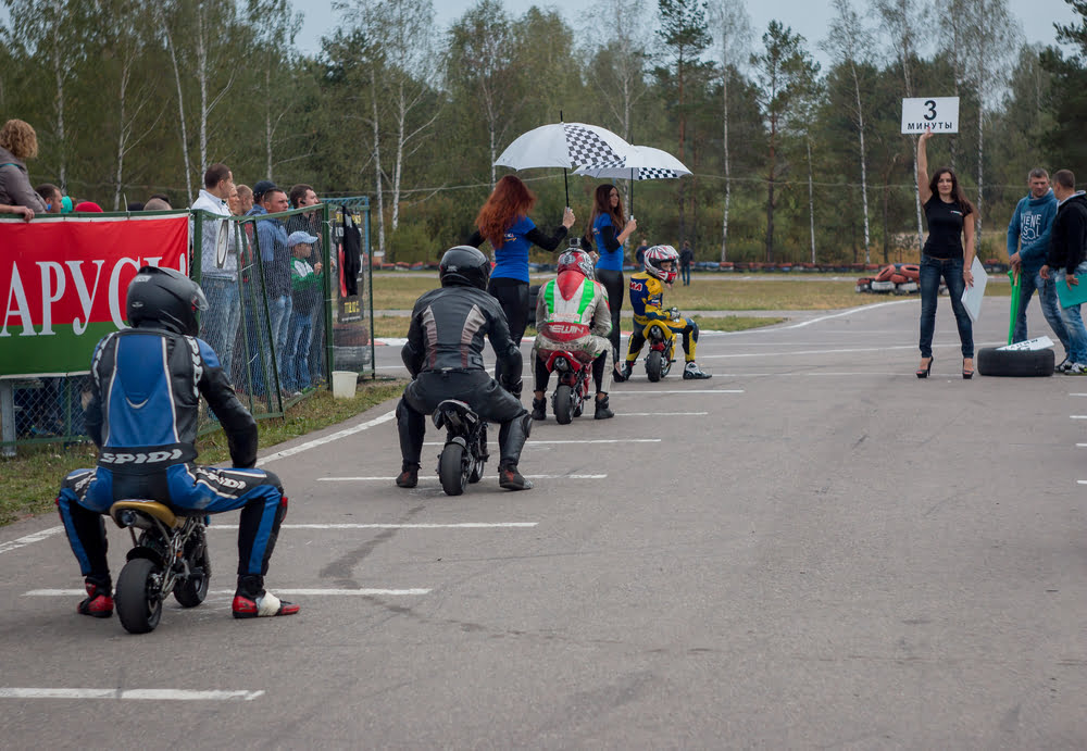 MINSK, BELARUS SEPTEMBER 6: Borovaya Karting, The 6 Leg Of The